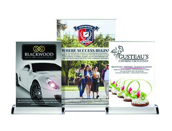 Table Top Retractable Banners